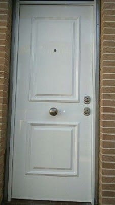 puerta acorazada de seguridad certificada