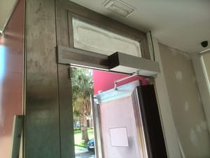 puertas automáticas de cristal en Valencia