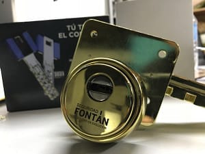 Cerrojos antibumping en Valencia con escudo acorazado para reforzar puertas. Seguridad Fontán